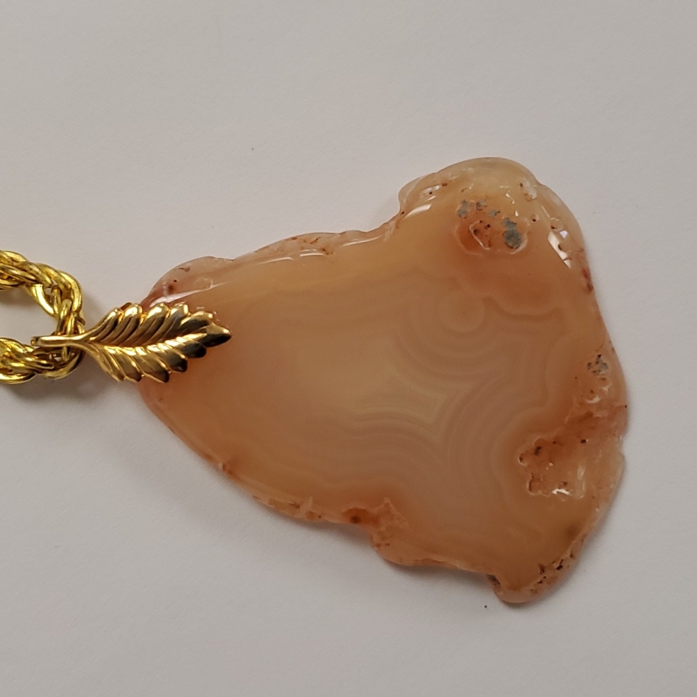 Pink Pendant Necklace